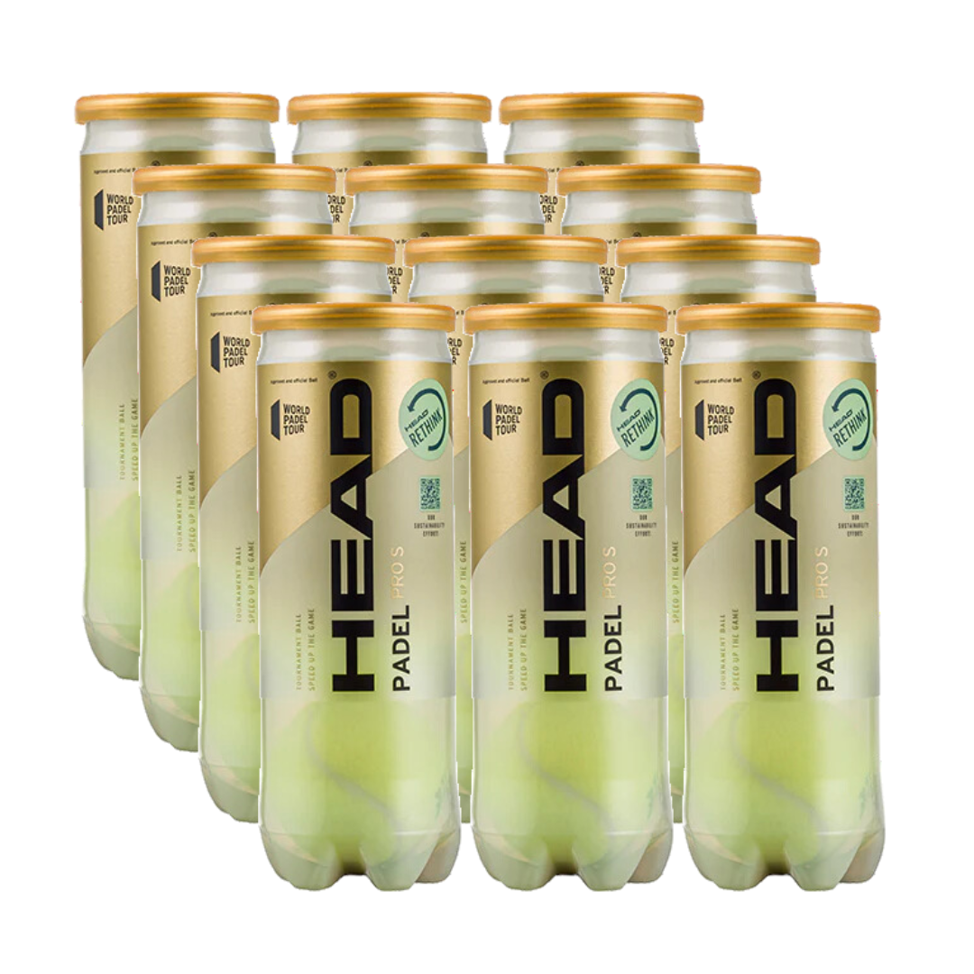 Pelotas Head Padel Pro S 12 Pack