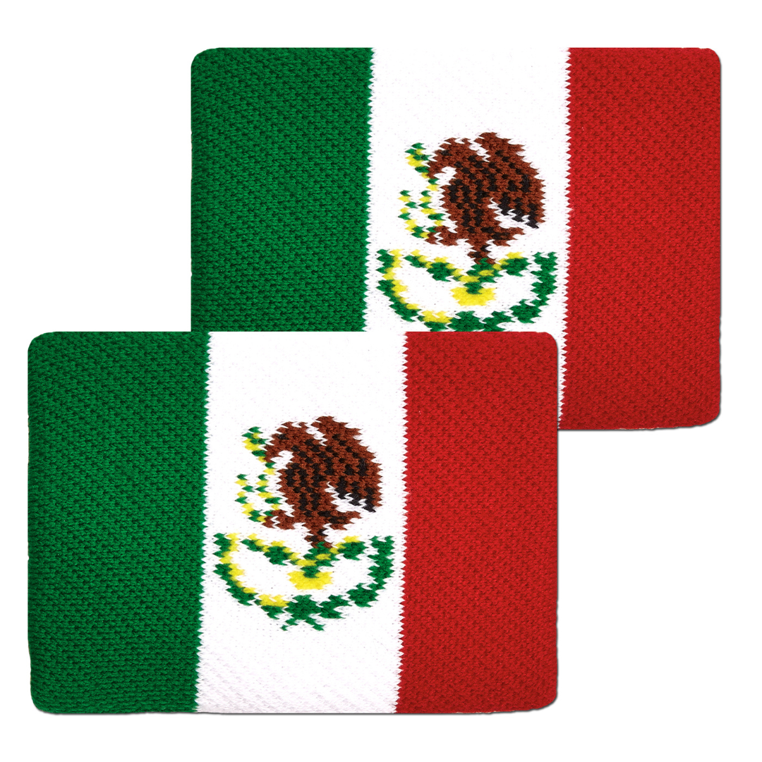 Muñequeras Tourna- Bandera México