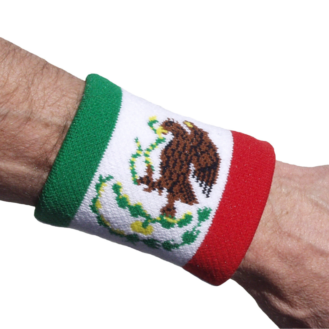 Muñequeras Tourna- Bandera México