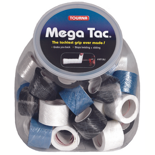 Overgrip Tourna Mega Tac Contenedor c/36 Piezas Individuales