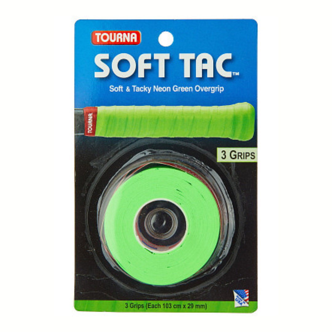 Overgrip Tourna Soft Tac Neón c/3 pz