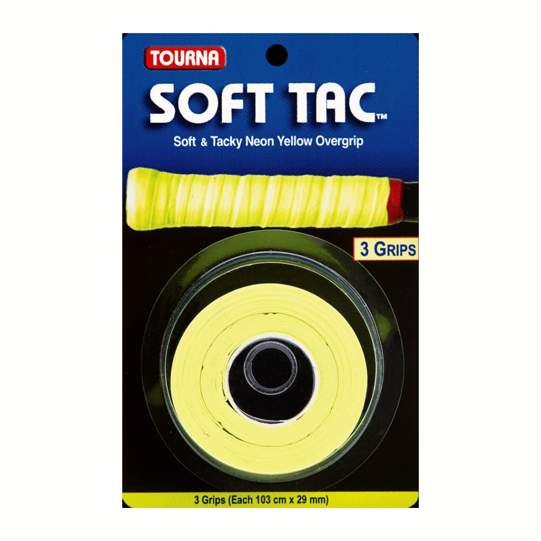 Overgrip Tourna Soft Tac Neón c/3 pz