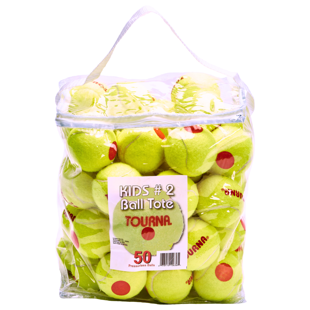 Pelotas de Tenis Infantil Punto Naranja 50 Pz