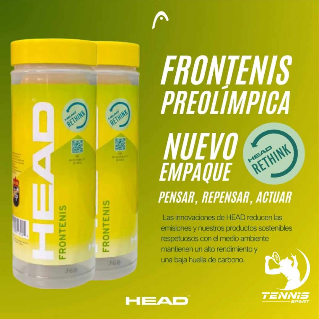 Pelotas Head Frontenis 5 Pack