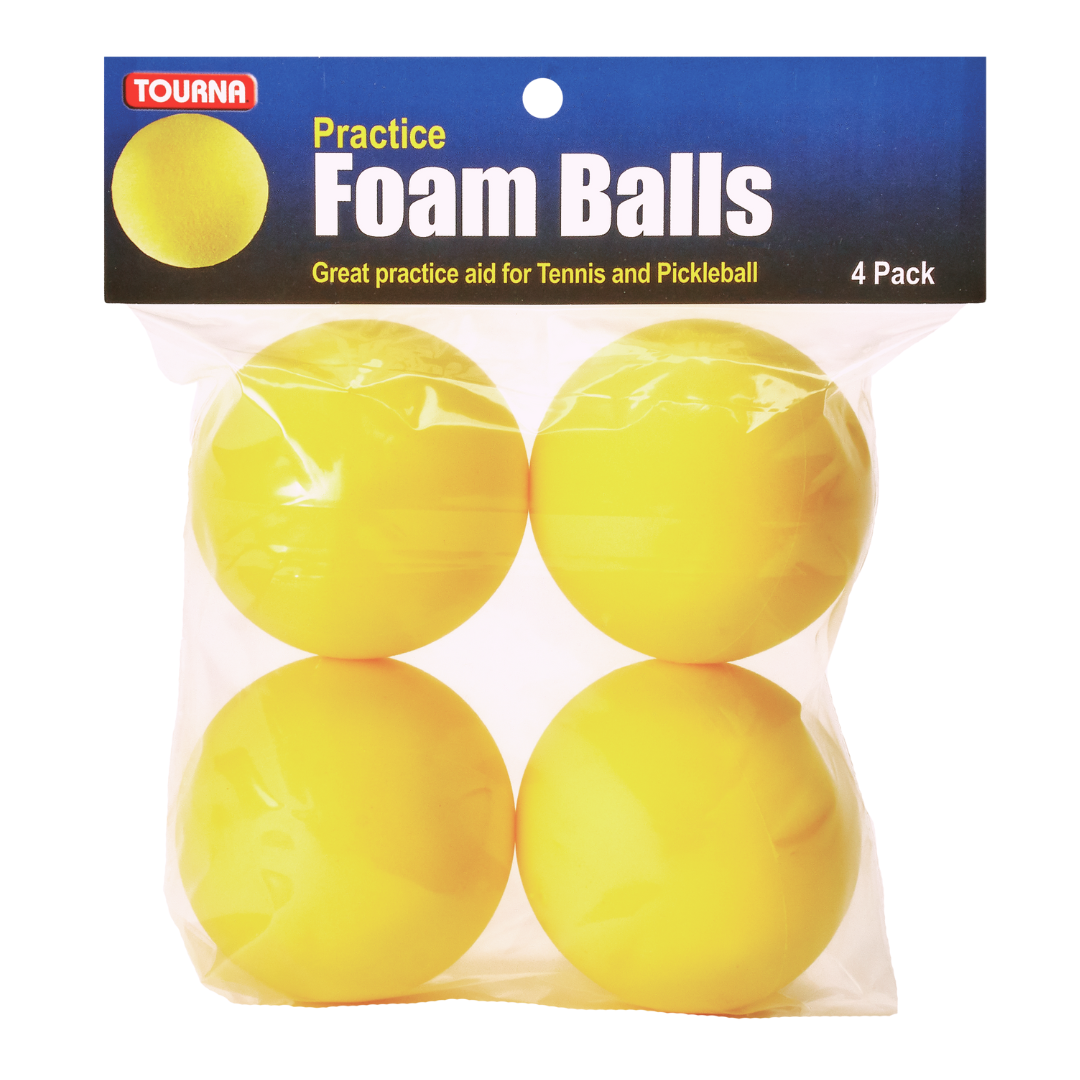 Pelotas de Espuma para Práctica de Tenis Tourna 4pz