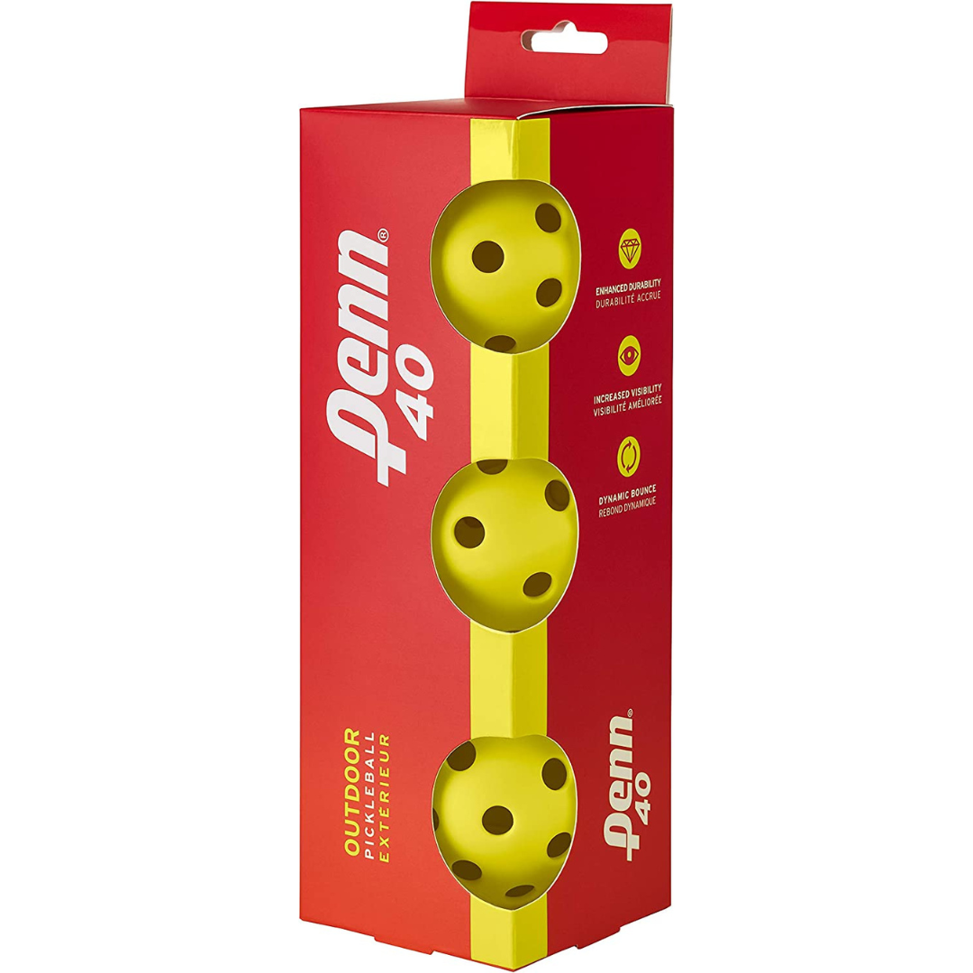Pelotas de Pickleball Penn 40 Para Exterior