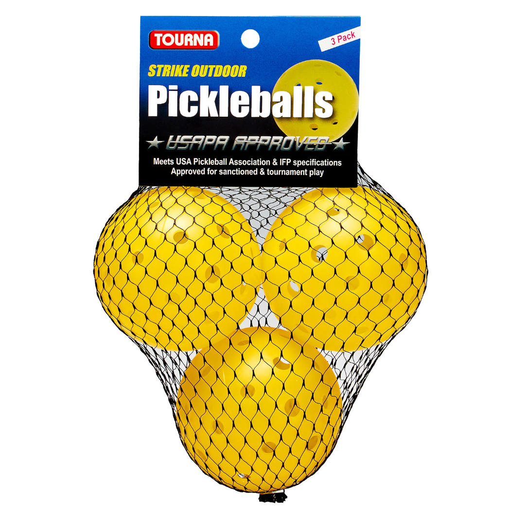 Pelotas De Pickleball Tourna Para Exterior 3 Pz