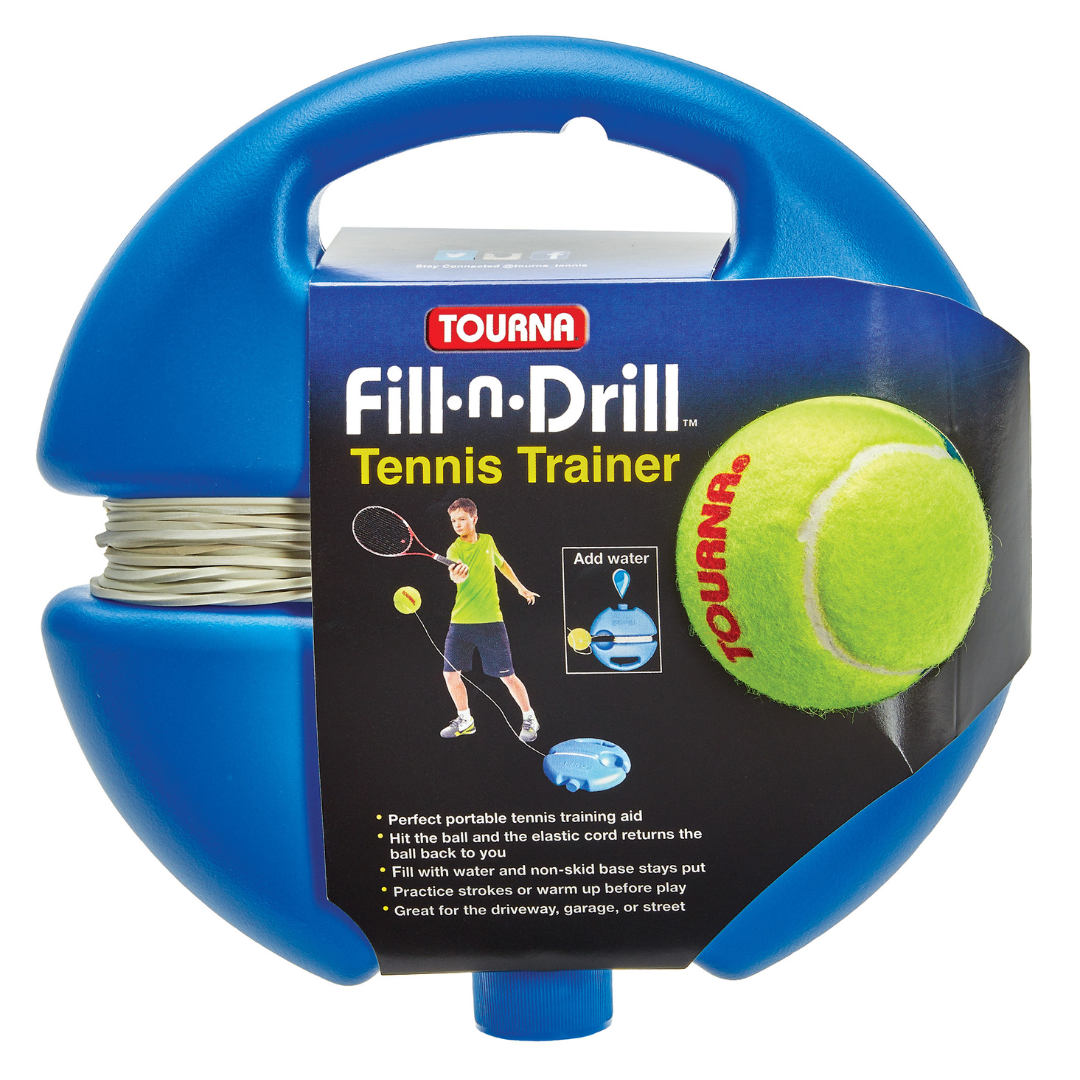 Fill N Drill Tourna Base Entrenadora con Pelota de Tenis