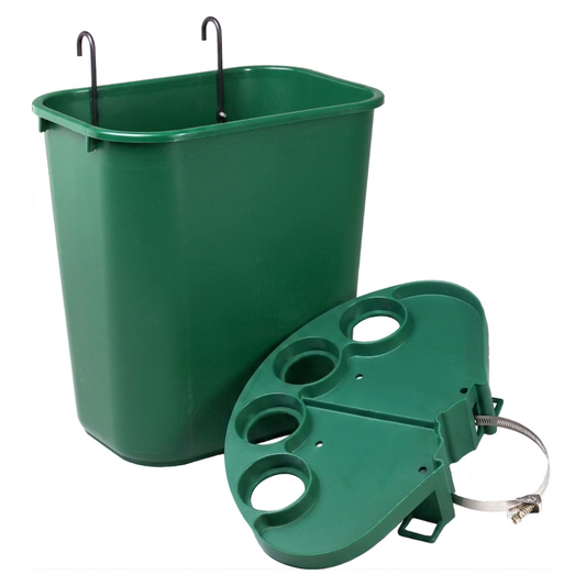 Cesto de Basura con Bandeja para Cancha de Tenis Tourna