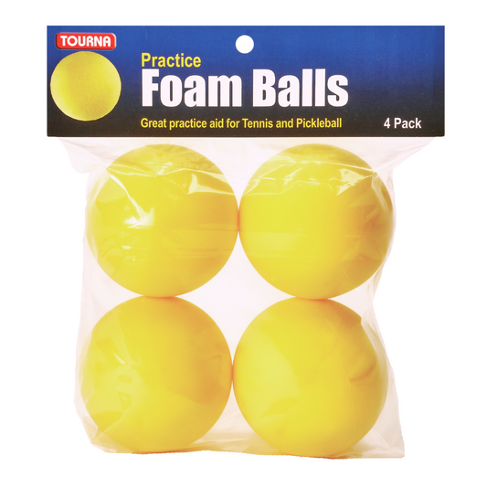 Pelotas de Espuma para Práctica de Tenis Tourna 4pz